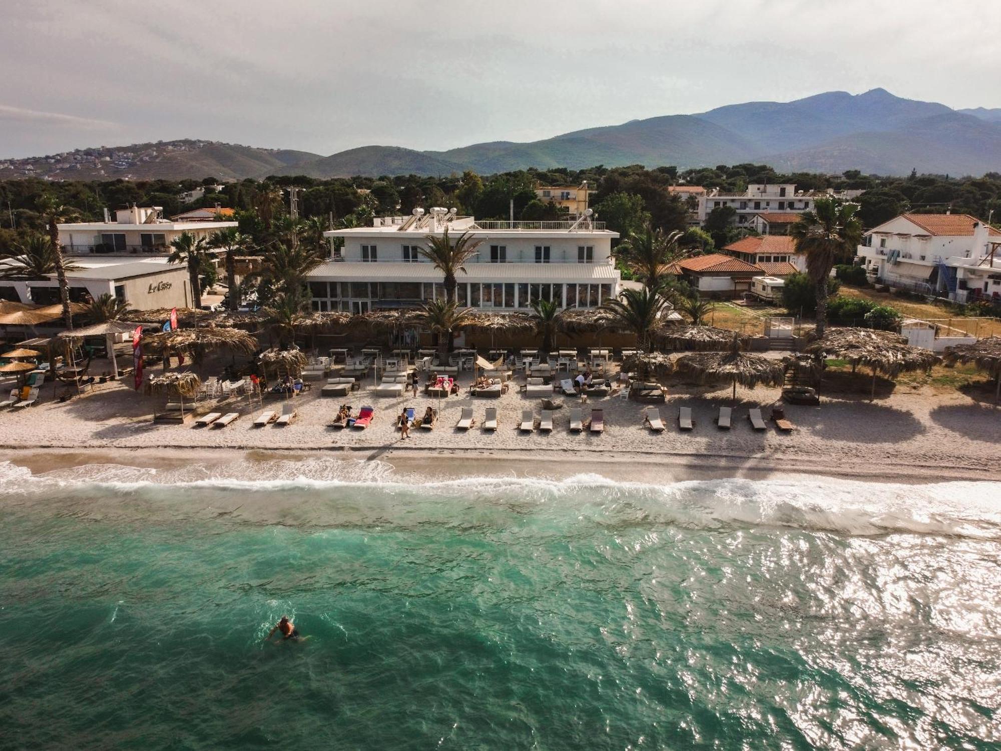 Tiki Beach Studios Néa Mákri Exteriér fotografie